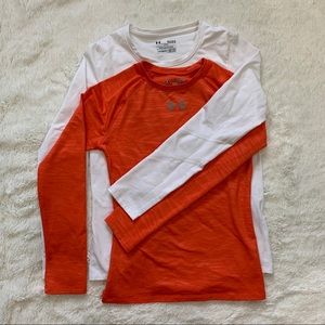 Lot of 2 Under Armor long sleeve shirts